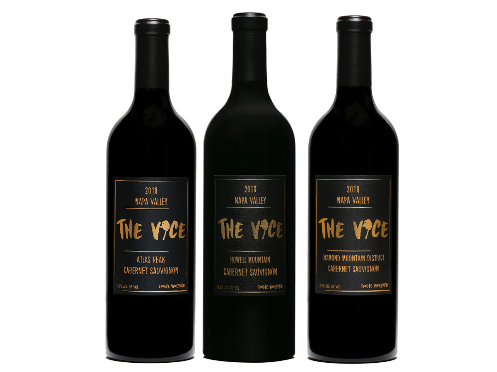 Wine bottle from The Vice Wine